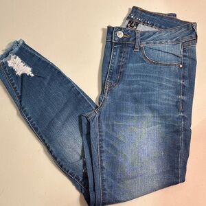 Rewash Women's Skinny Jeans in Blue